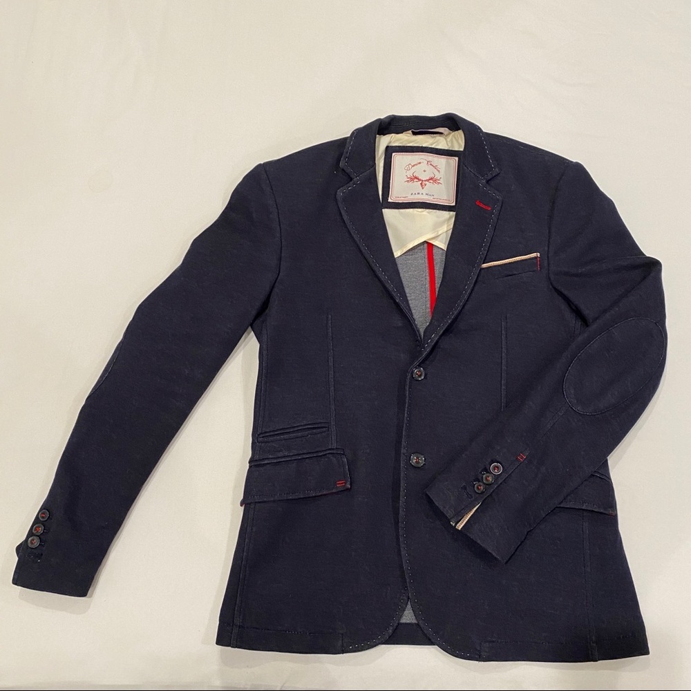 ZARA MAN Denim Couture Blazer